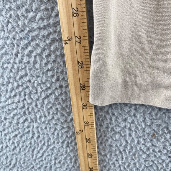 Chicos Pants Womens 2 US 12 Beige Fabulously Slimming Twill Stretch Skinny Leg - Picture 10 of 12